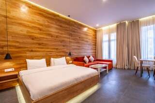 Отель 5 STAR APART HOTEL Тбилиси Двухместный номер Делюкс с 1 кроватью или 2 отдельными кроватями и балконом-55